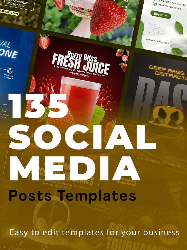 135 E-commerce Canva Templates product image (1)