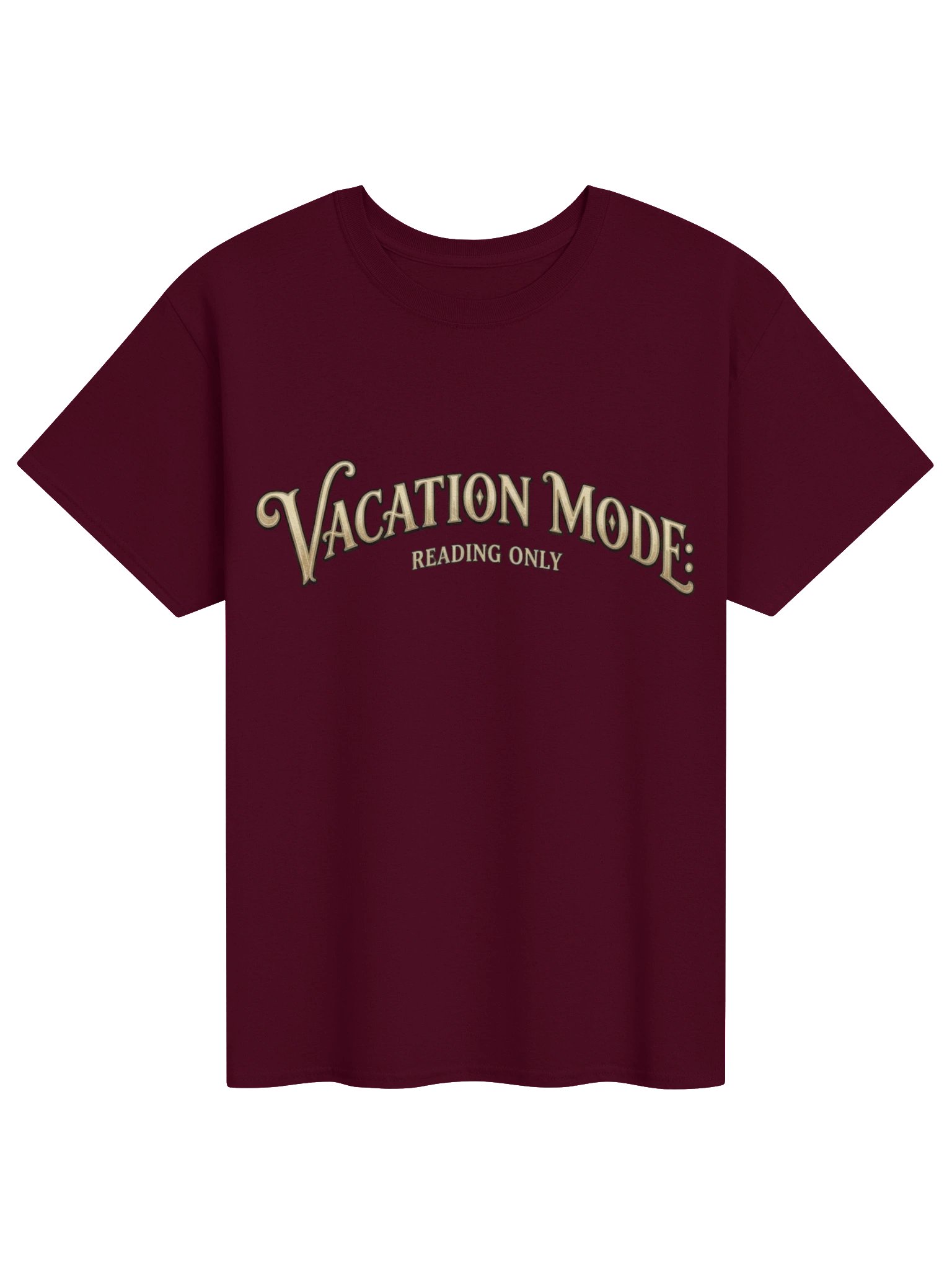 "Vacation Mode: Reading Only" Premium Heavyweight T-Shirt product image (6)
