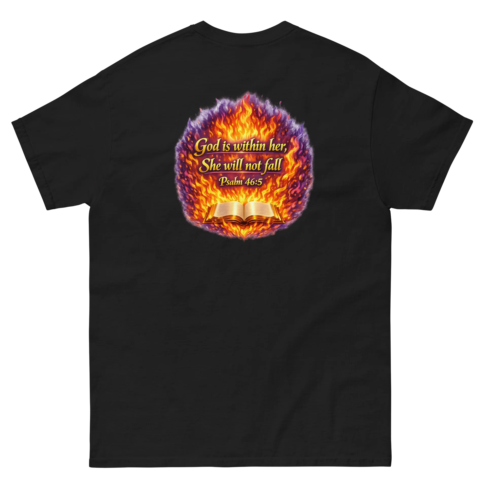 Neon Jesus Fire & Cross Tee product image (7)