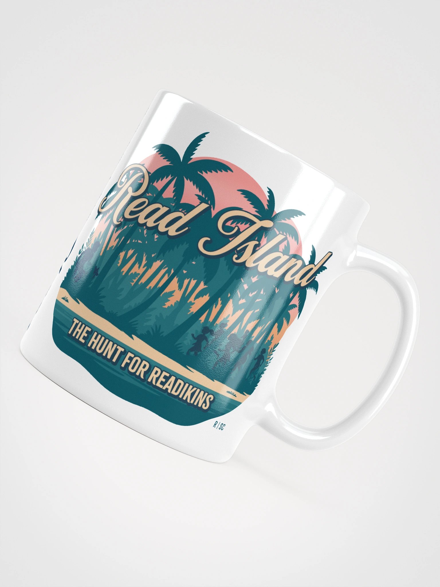 Read Island White Mug product image (5)