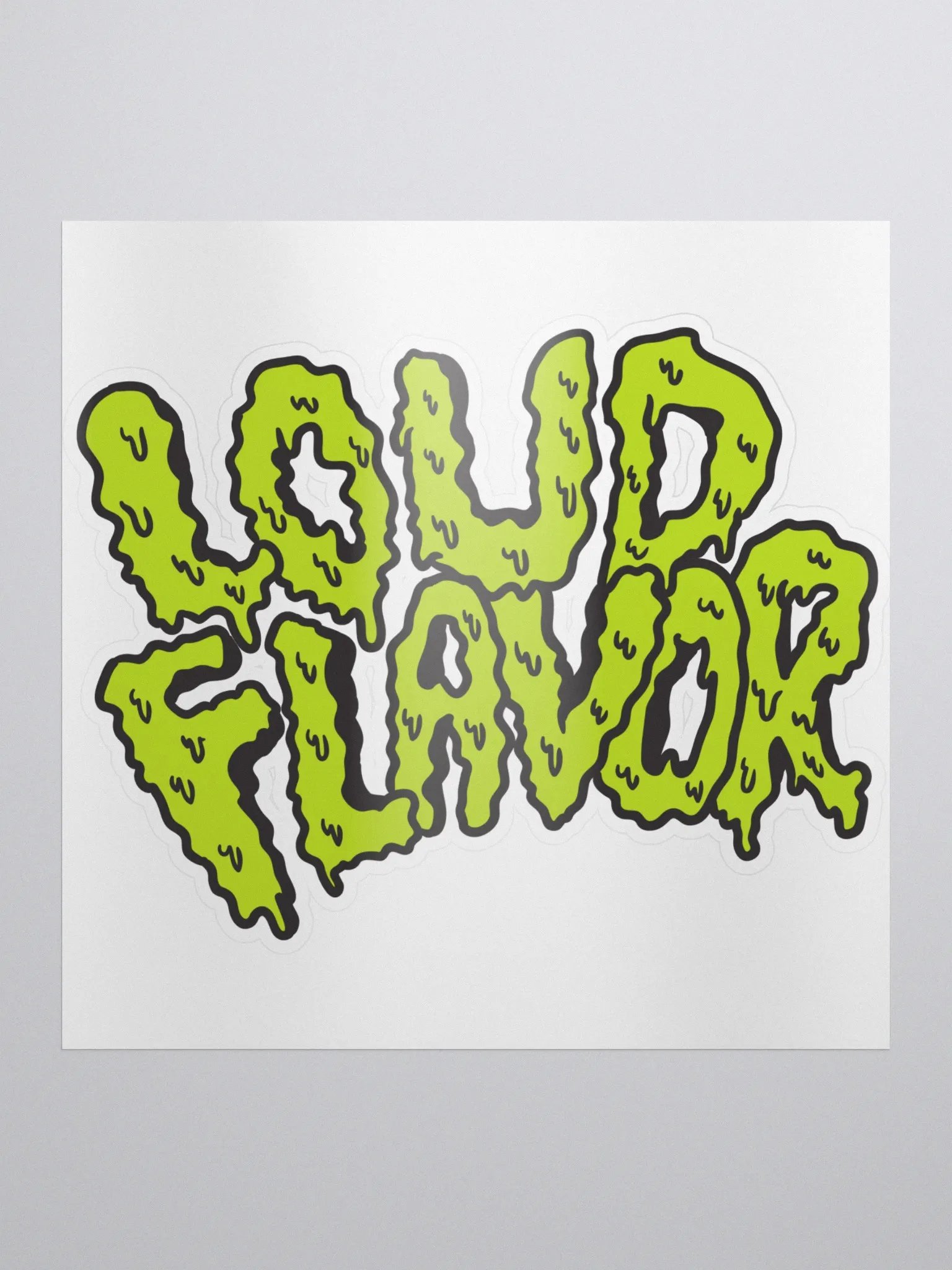Loud Flavor Slime Sticker product image (3)