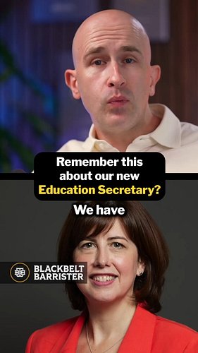 Lucy Powell, remember her? #BlackBeltBarrister