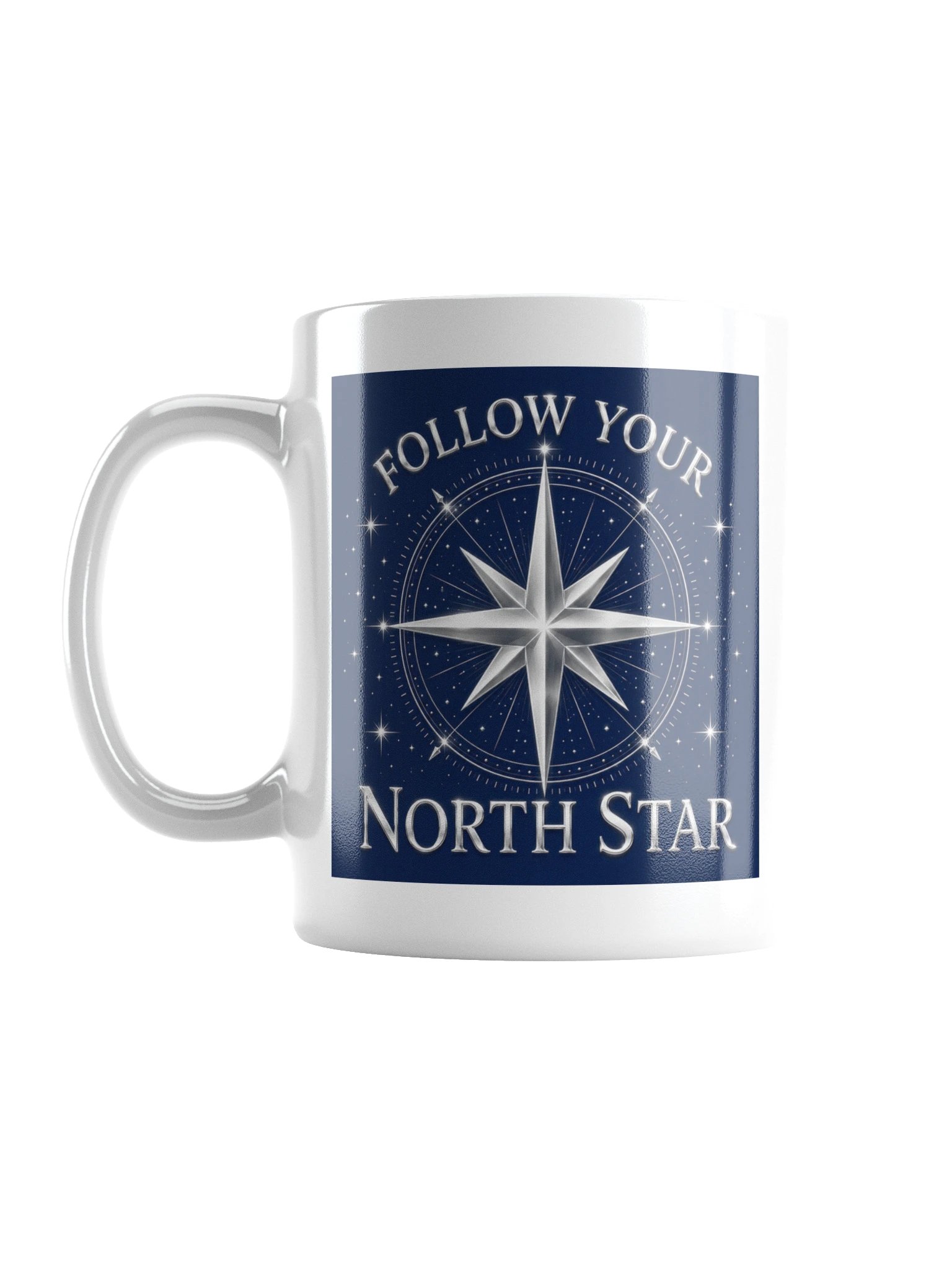 Follow Your North Star Navigator Mug | 15 oz & 20 oz product image (1)