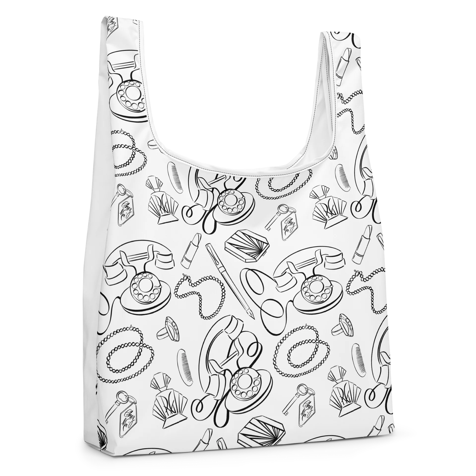 Gossip Quiver Pattern Tote Bag product image (4)
