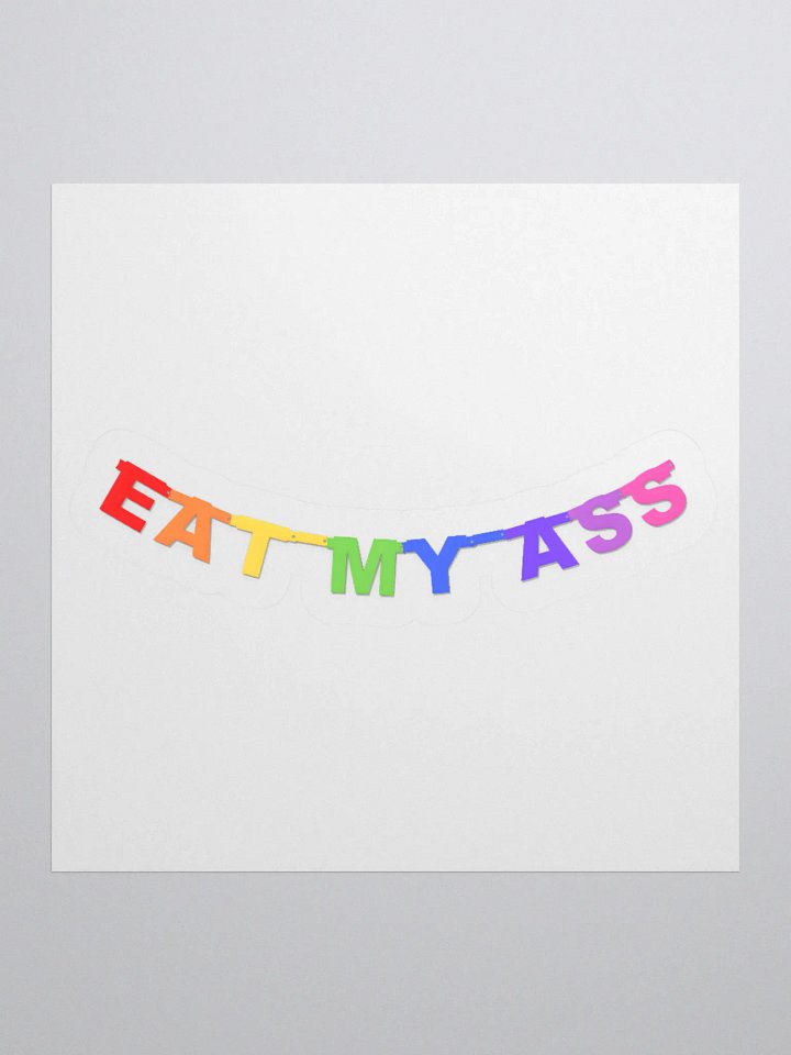 Eat My Ass Sticker product image (1)