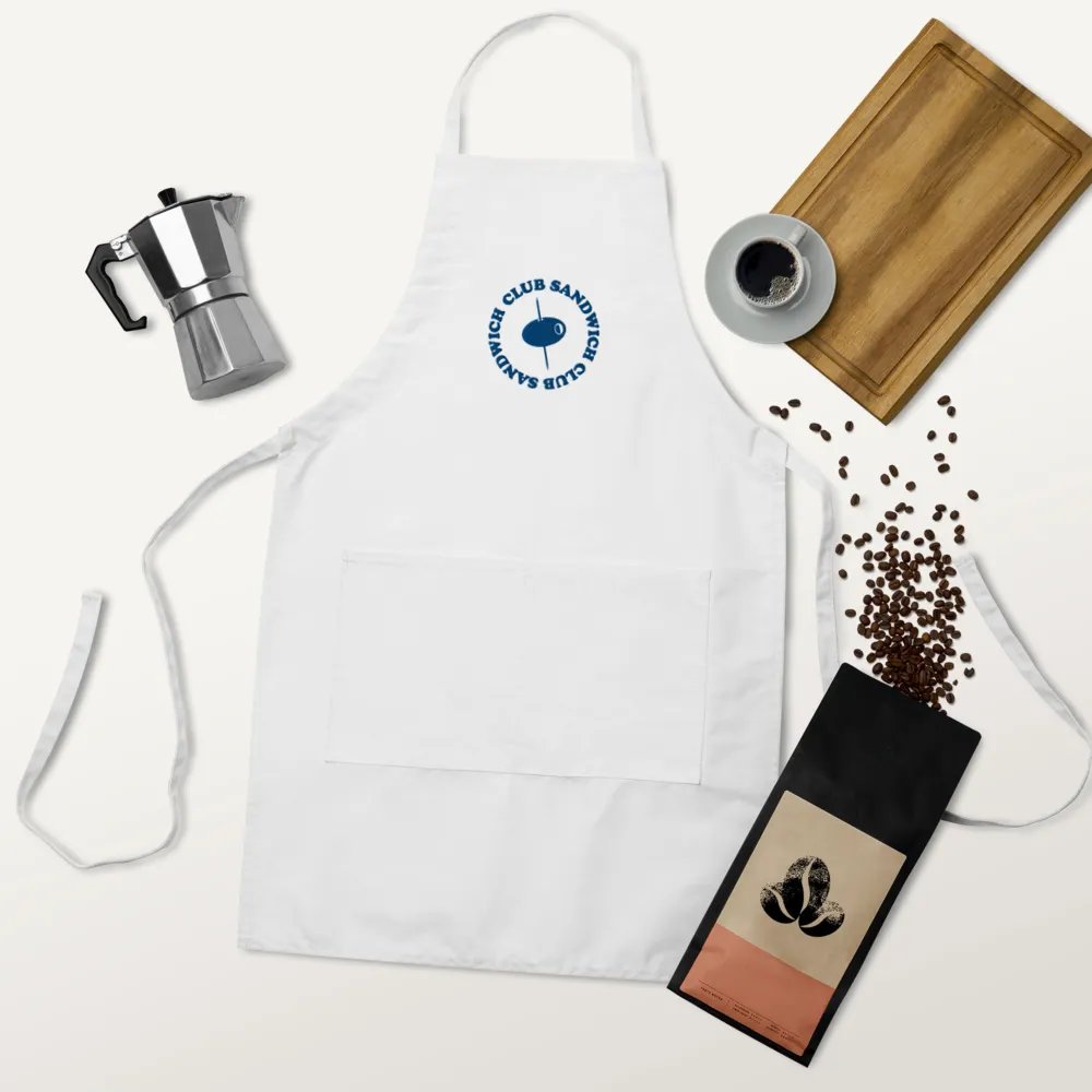 Club Sandwich Club Embroidered Apron product image (12)