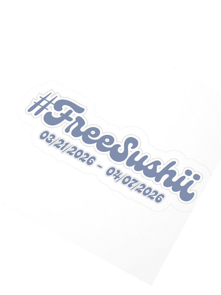 #FreeSushii Collection Sticker product image (6)