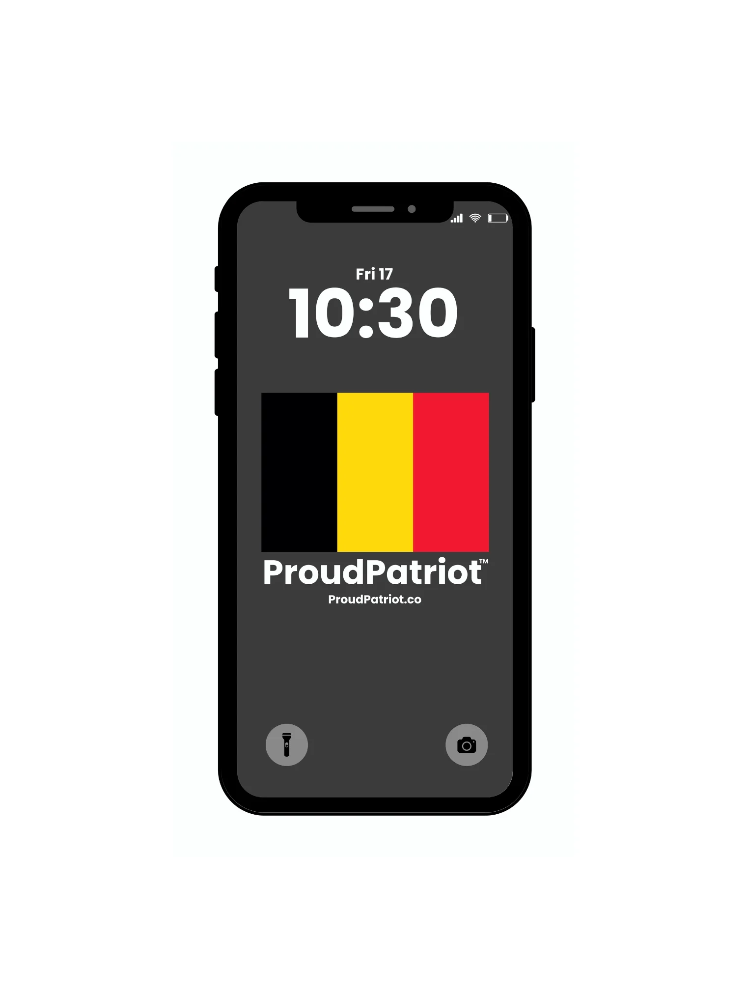 Belgium Proud Screensaver Dark Mode product image (1)
