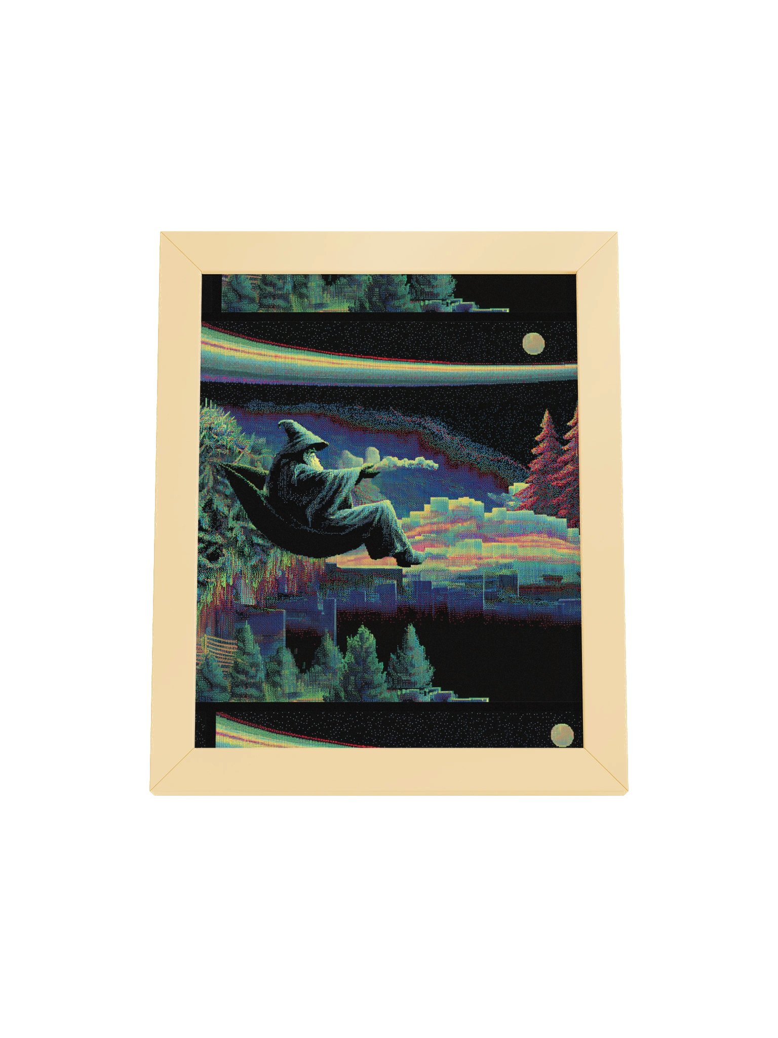 Wizard Khalifa - Wood Framed Poster product image (1)