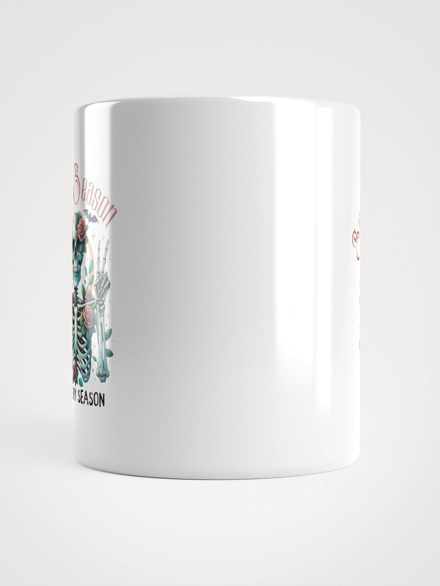 Skeleton Spooky Every Season Glossy Mug product image (13)
