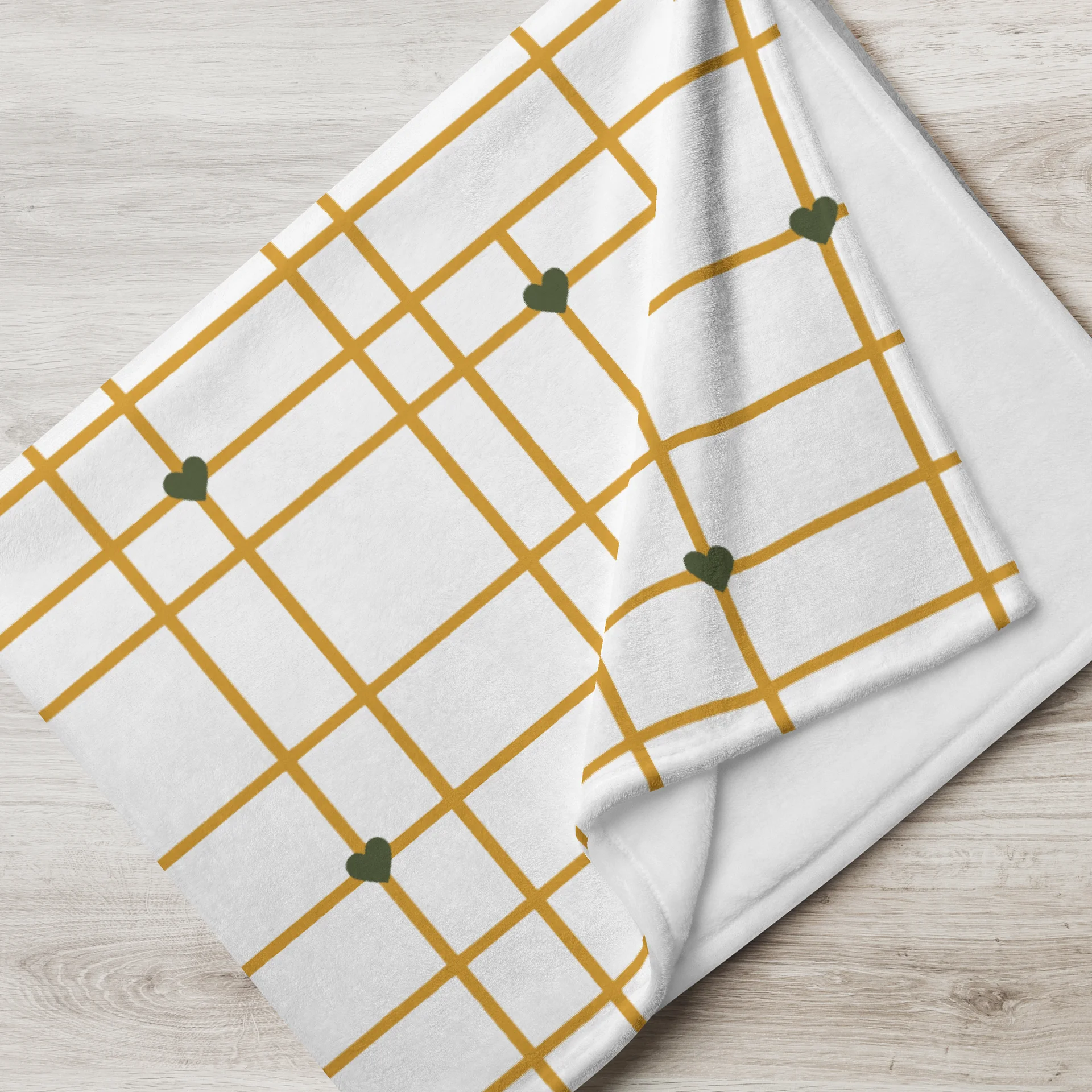 Midtown Sacramento Street Grid Throw Blanket product image (7)
