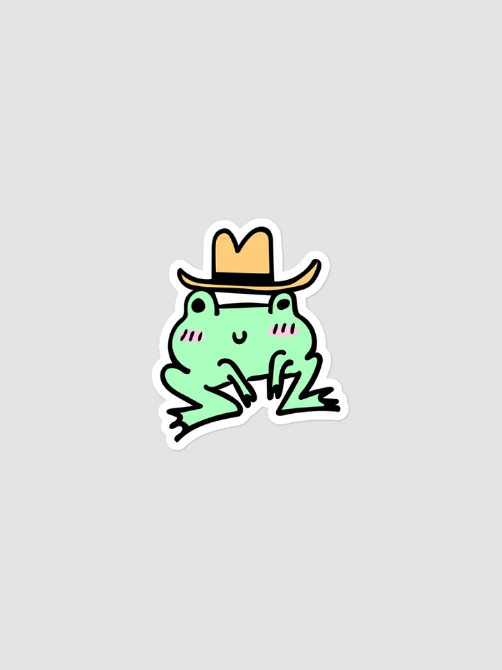 perhams froggy sticker product image (1)