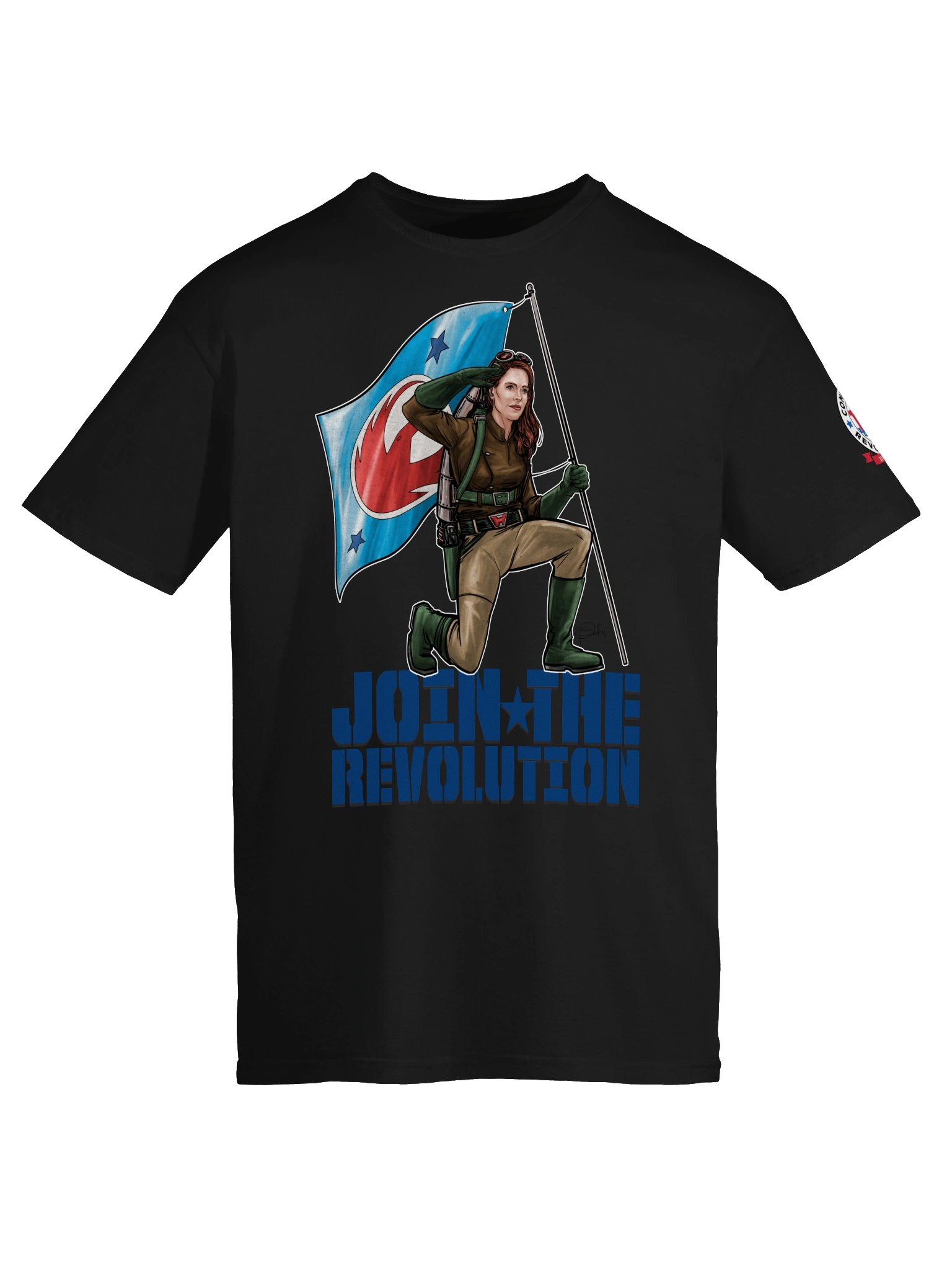 Comic Con Revolution 10th Anniversary Jetpack Jules 2017 Reissue Tee product image (53)