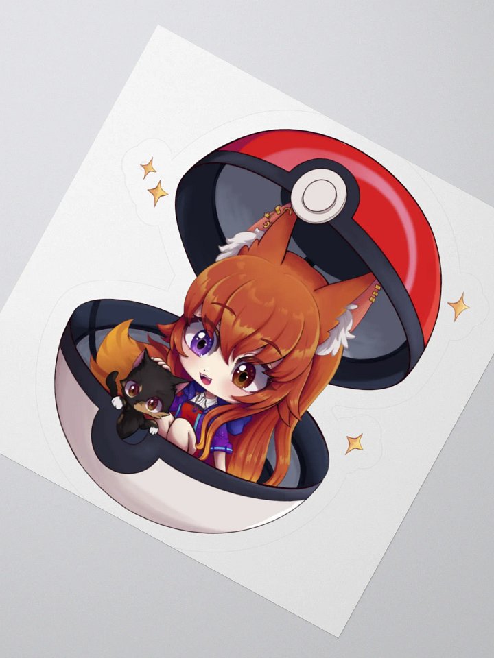 Foxy Anime Kiss Cut Stickers product image (6)