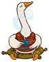 sticker : cosy goose
