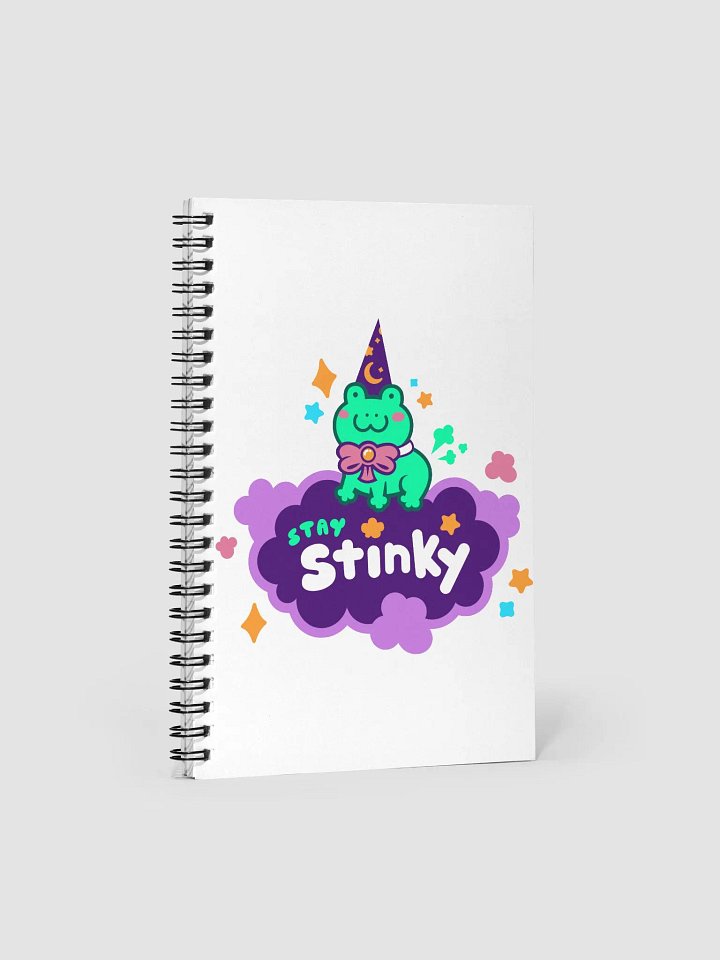 Stay Stinky Wizard Frog Notebook product image (1)
