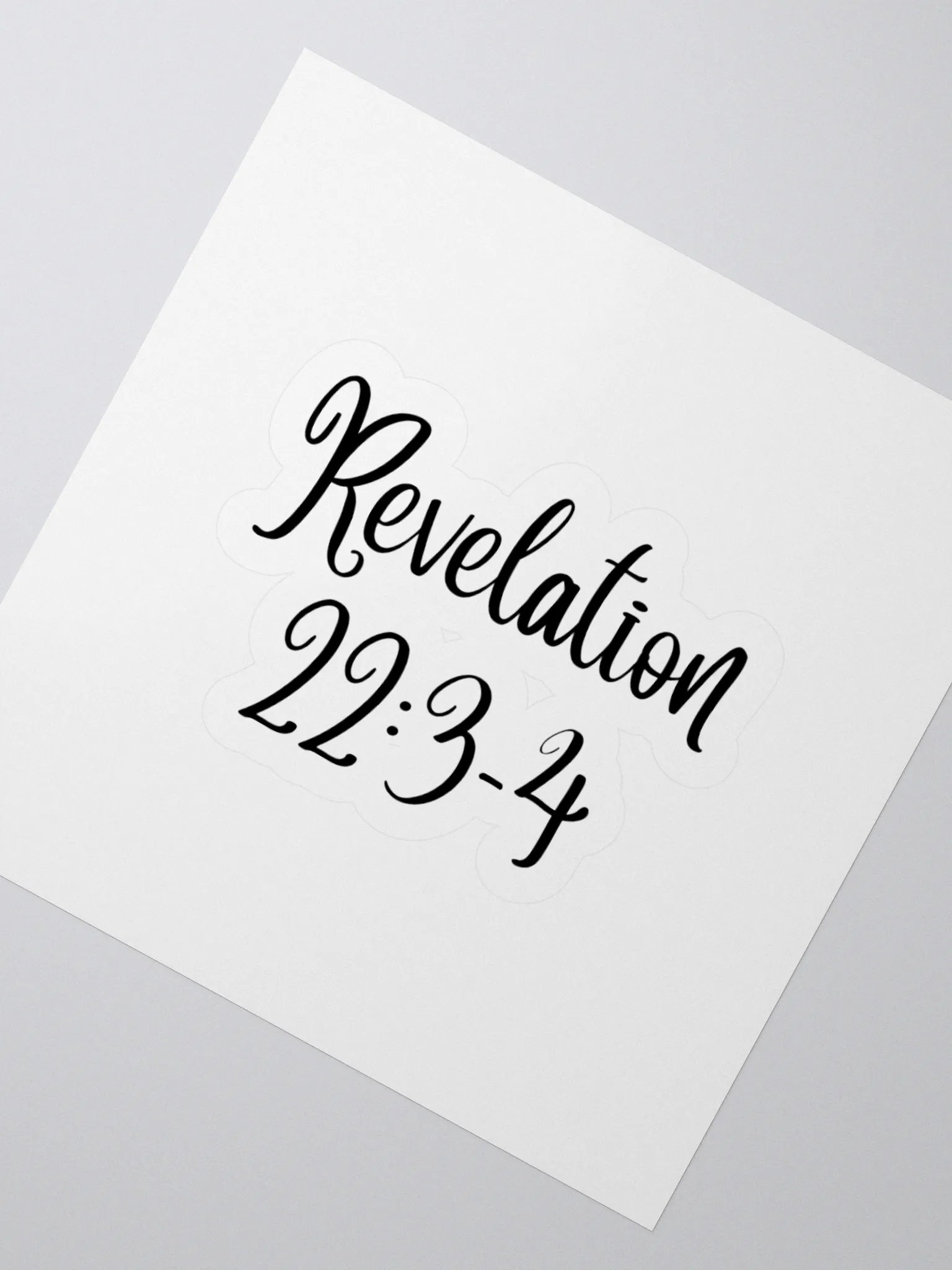Revelation 22:3-4 product image (6)