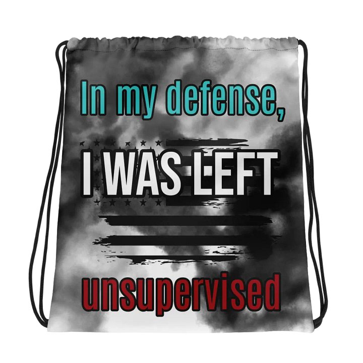 Unsupervised Rebellion Drawstring Bag product image (1)