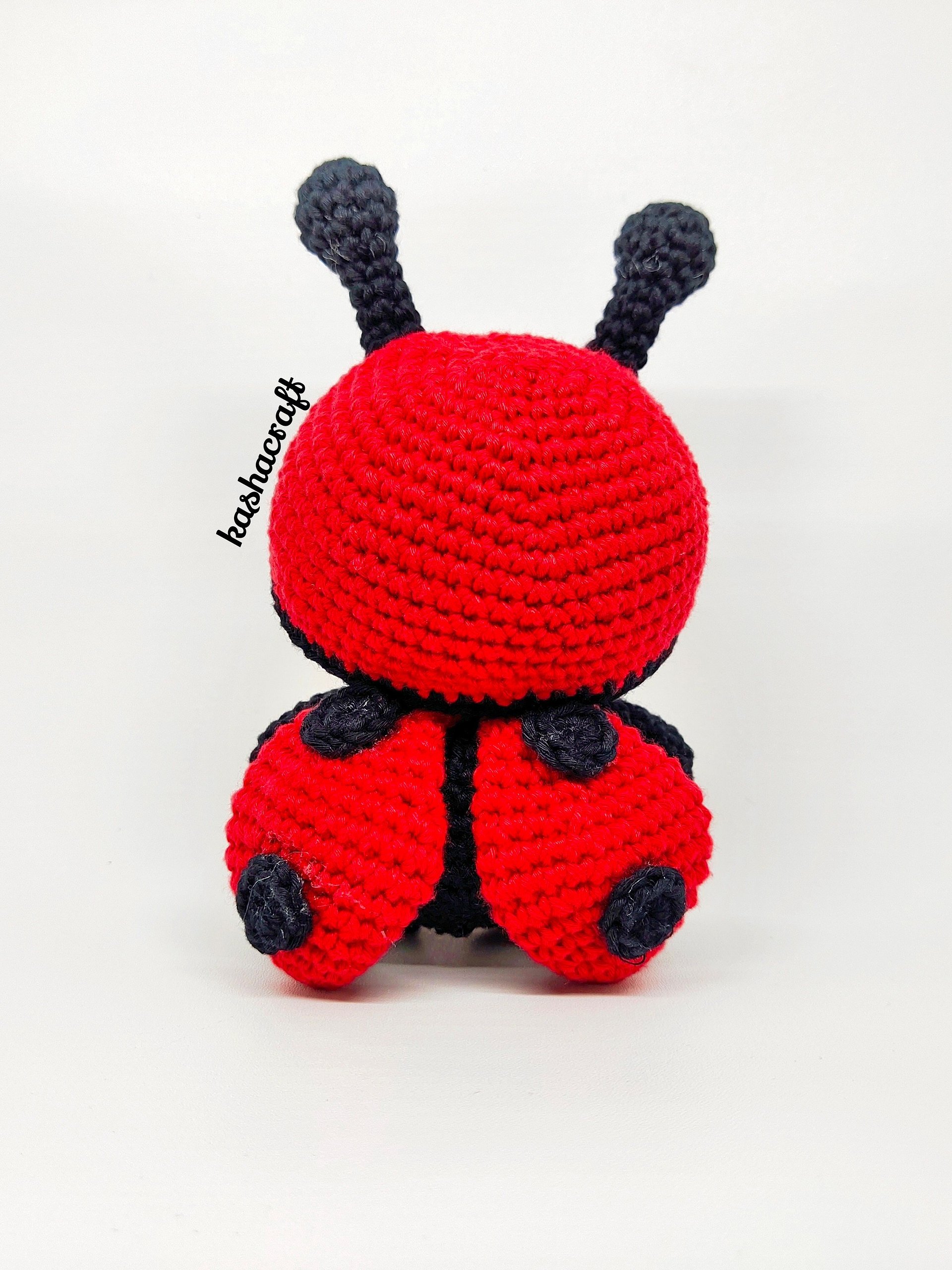 Amigurumi Cute Little Ladybug Clarke Crochet Doll Pattern Instructions product image (6)
