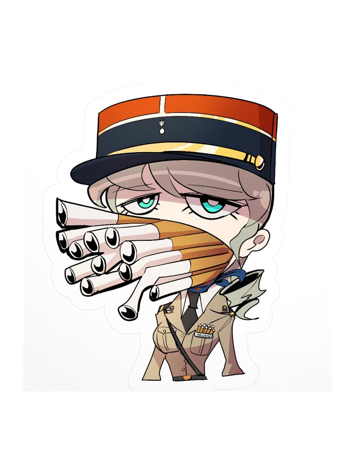 Cinq Cents Cigarettes - Yvette STICKER product image (2)