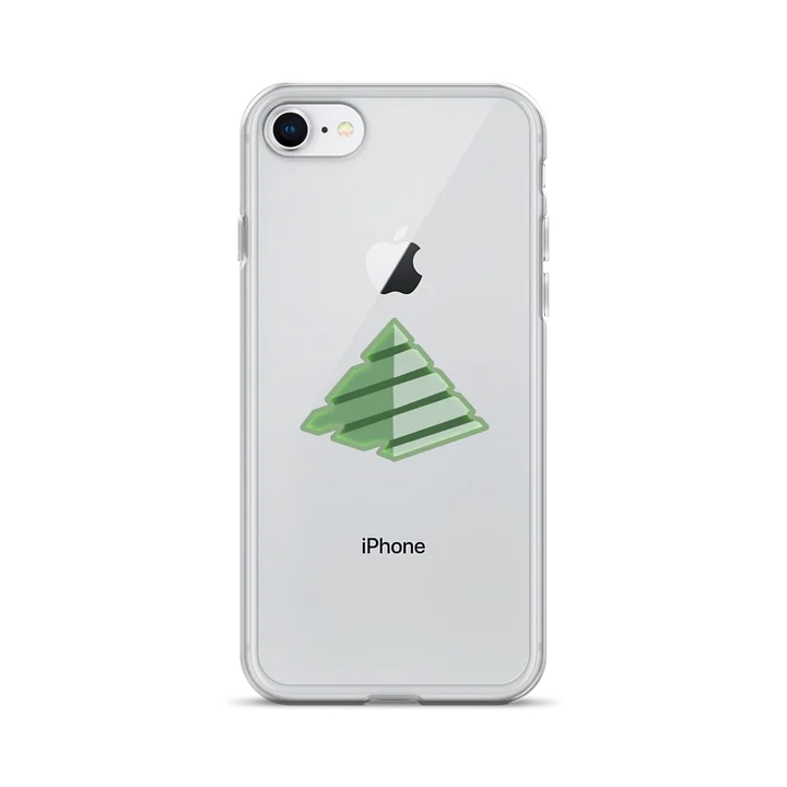 NULL Logo Clear iPhone Case product image (1)
