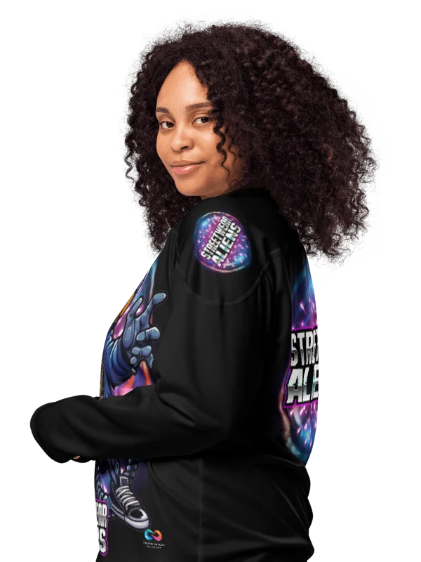LIMITED EDITION - CNX Core All-over print Unisex Long Sleeve Tee — Streetwear Aliens 002 product image (5)