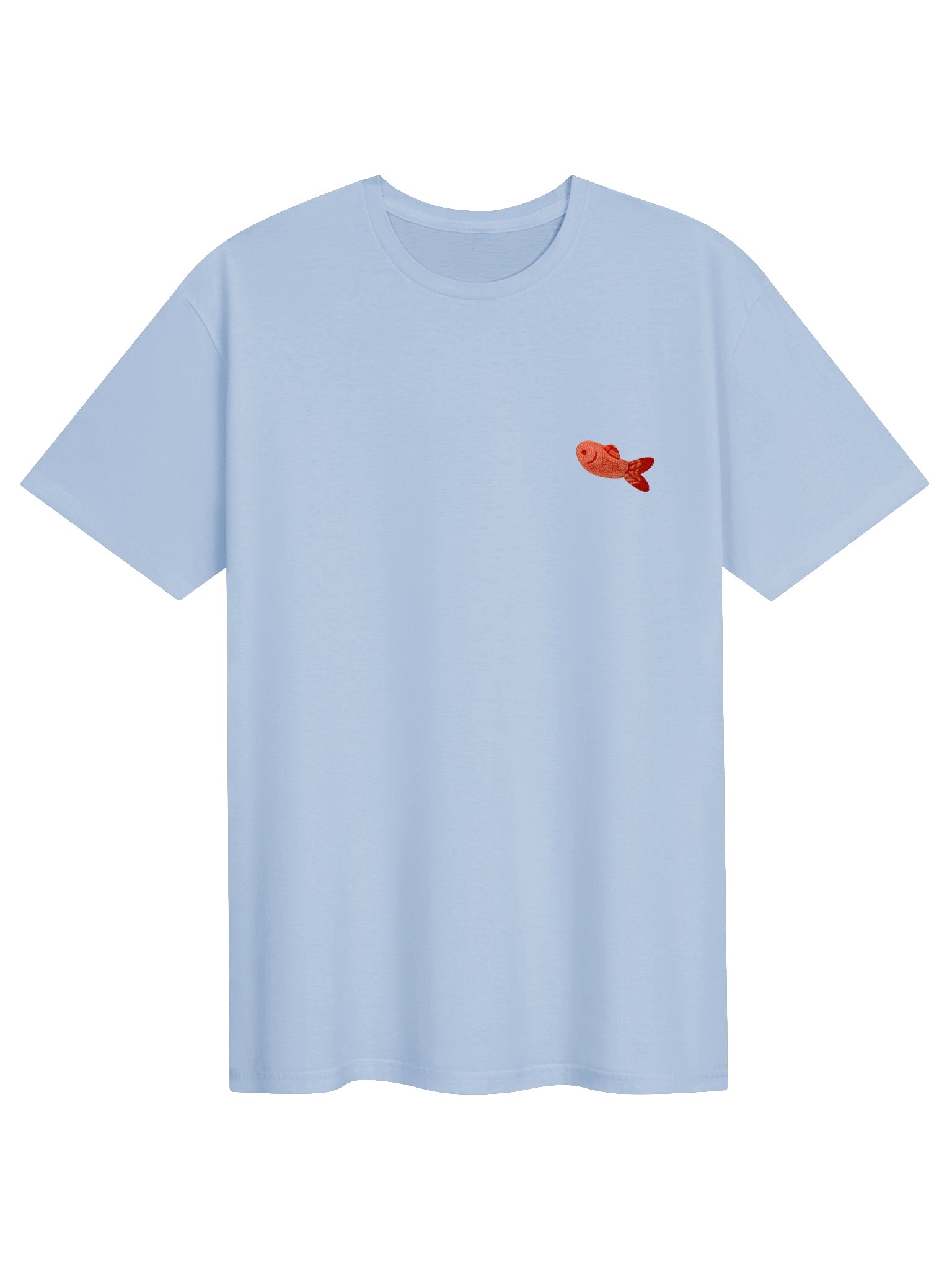 Front-Embroidered Fishy T-Shirt product image (1)
