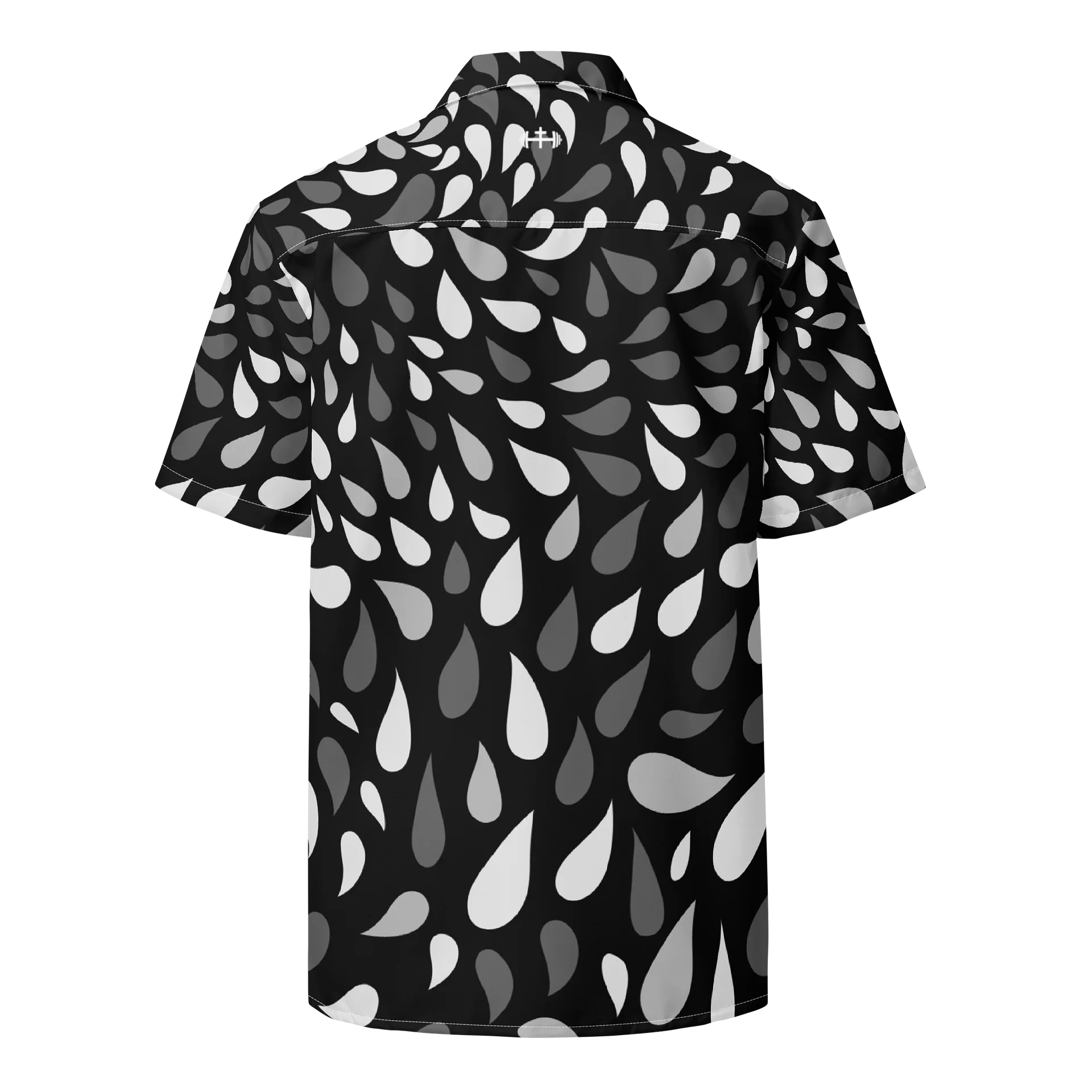 His House Aloha Shirt - Black Wave product image (5)