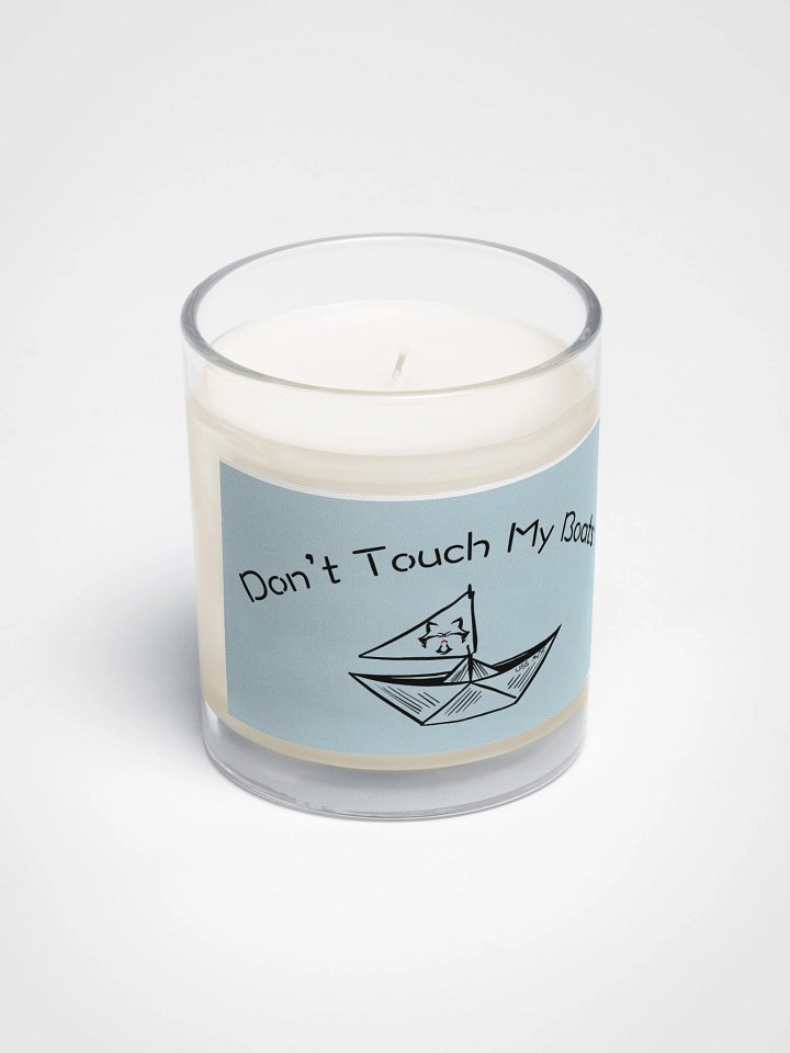 Don't Touch My Boats Candle product image (2)