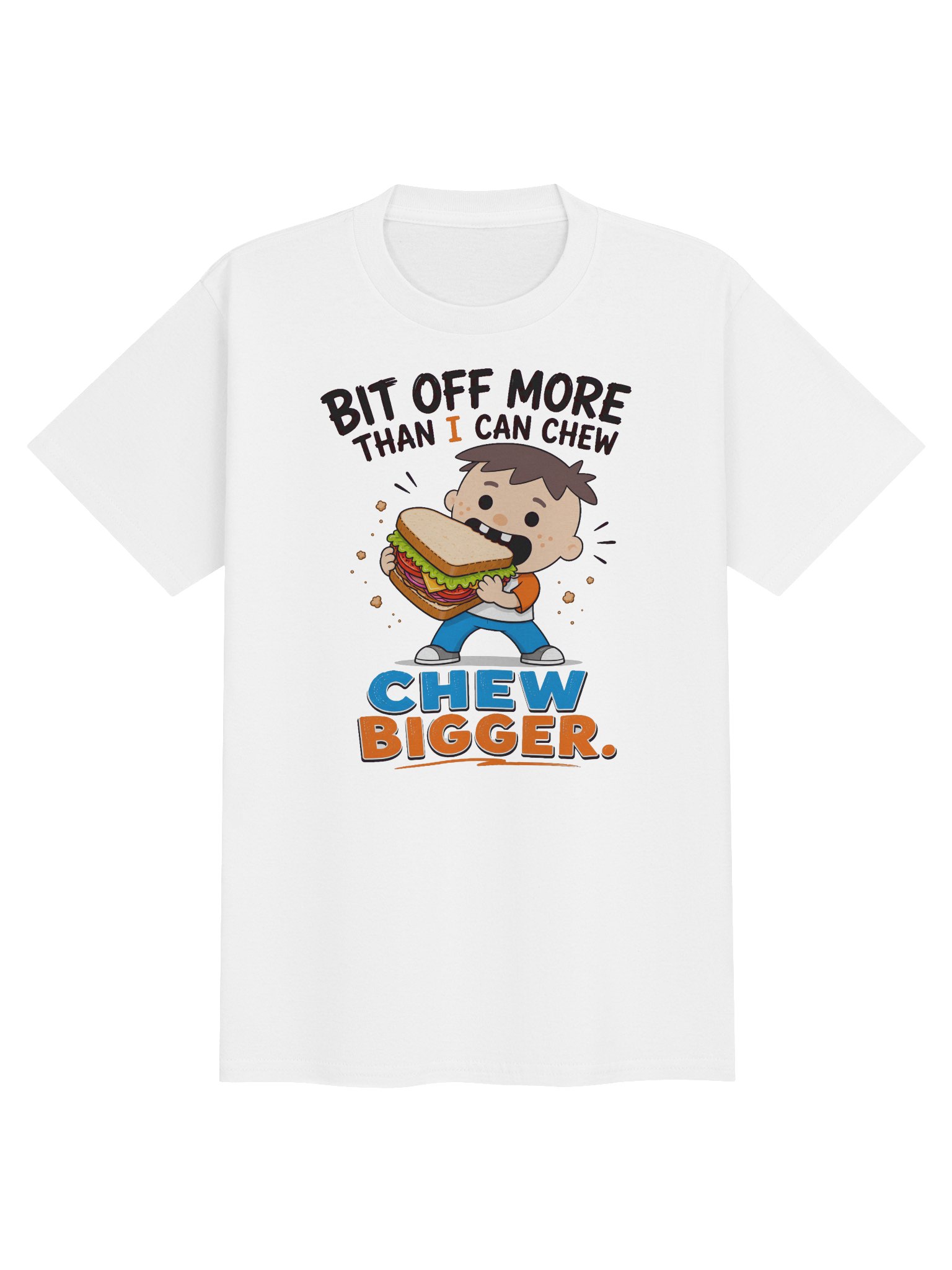 Chew Bigger – Roys Bedoys Growth T-Shirt (Youth) product image (1)