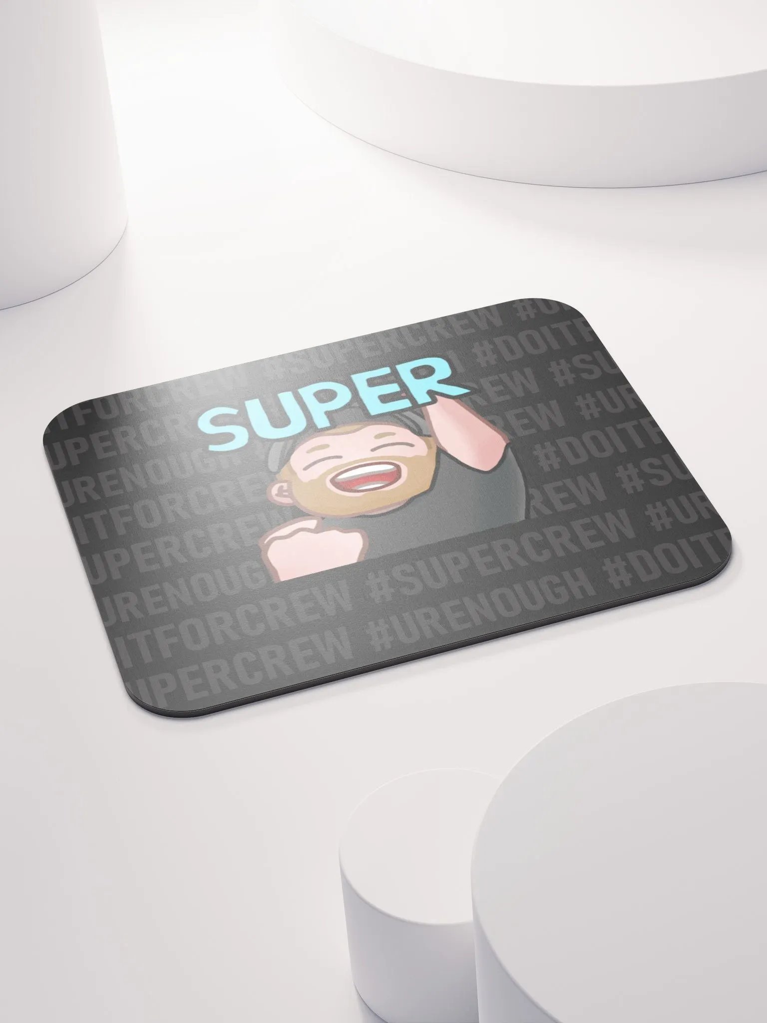 #DOITFORCREW - Standard Mouse Pad - black product image (4)