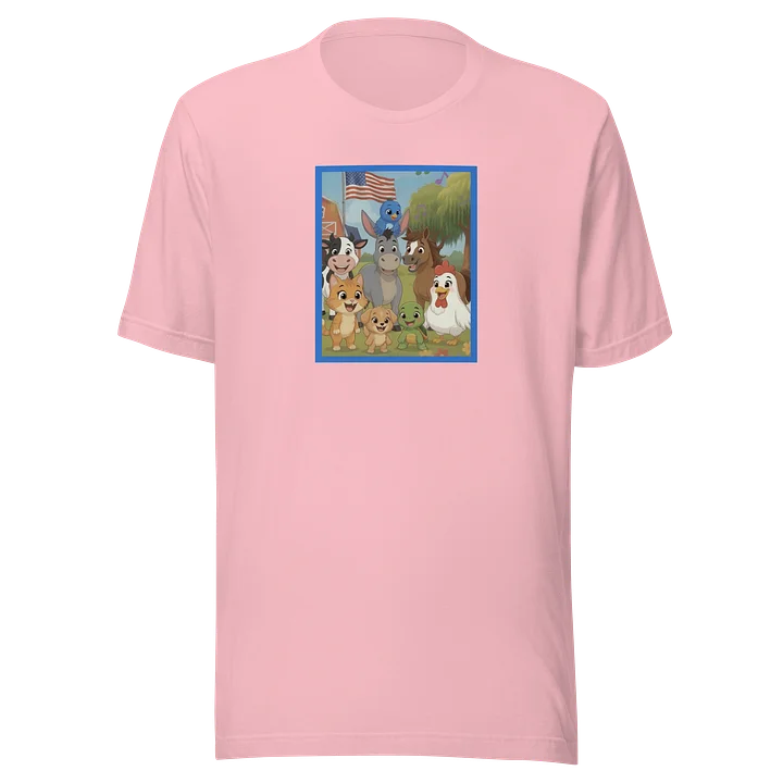 Farm Animals Cartoon Friends Tee product image (1)