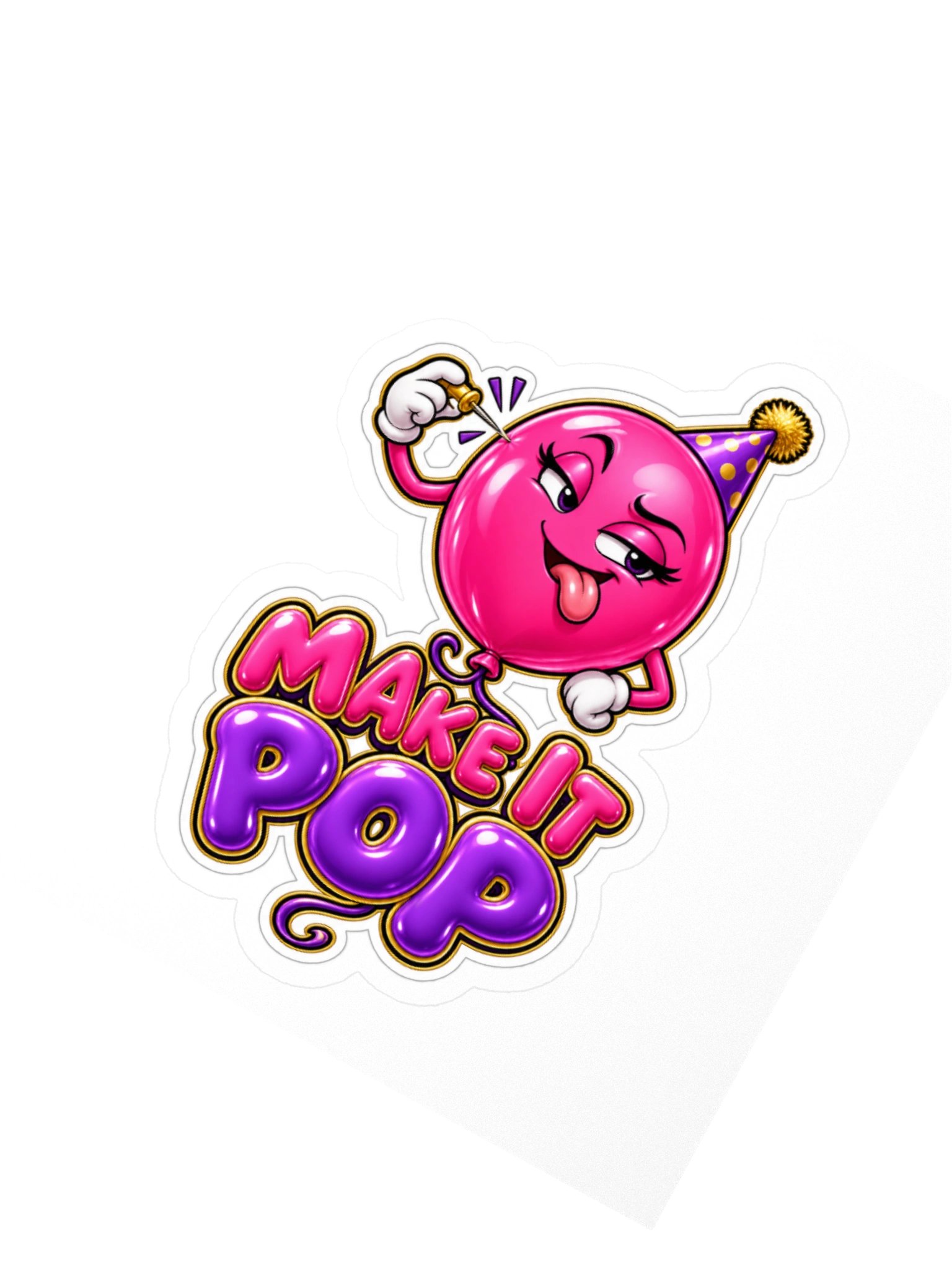 Make It Pop Balloon Sticker product image (5)