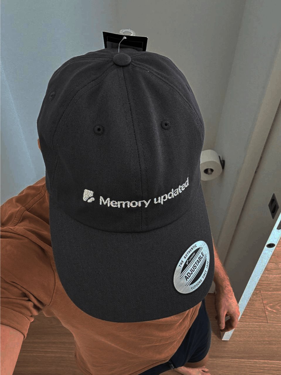 gpt memory updated hat (black) - 100% cotton (by @laurentdelrey) product image (4)