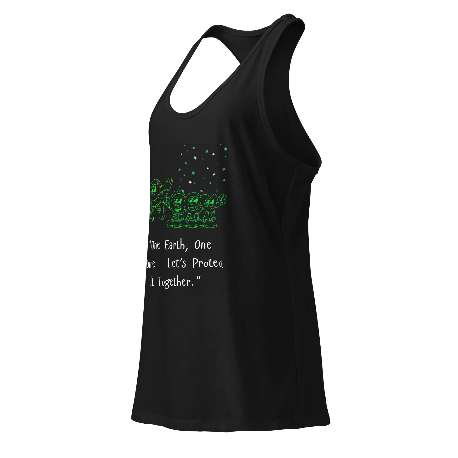 One Earth, One Future Racerback Tank product image (3)