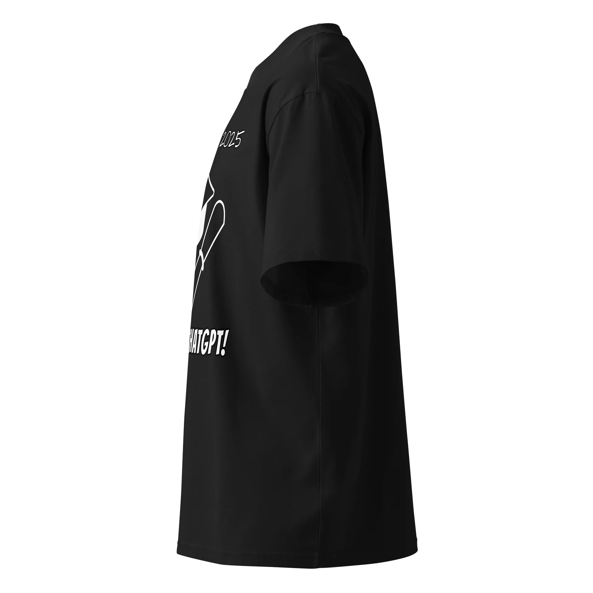 Graduation Class of 2025 THANKS CHATGPT - Funny Meme T-Shirt - Stanley/Stella Unisex Organic Oversized T-Shirt SATU020 product image (8)