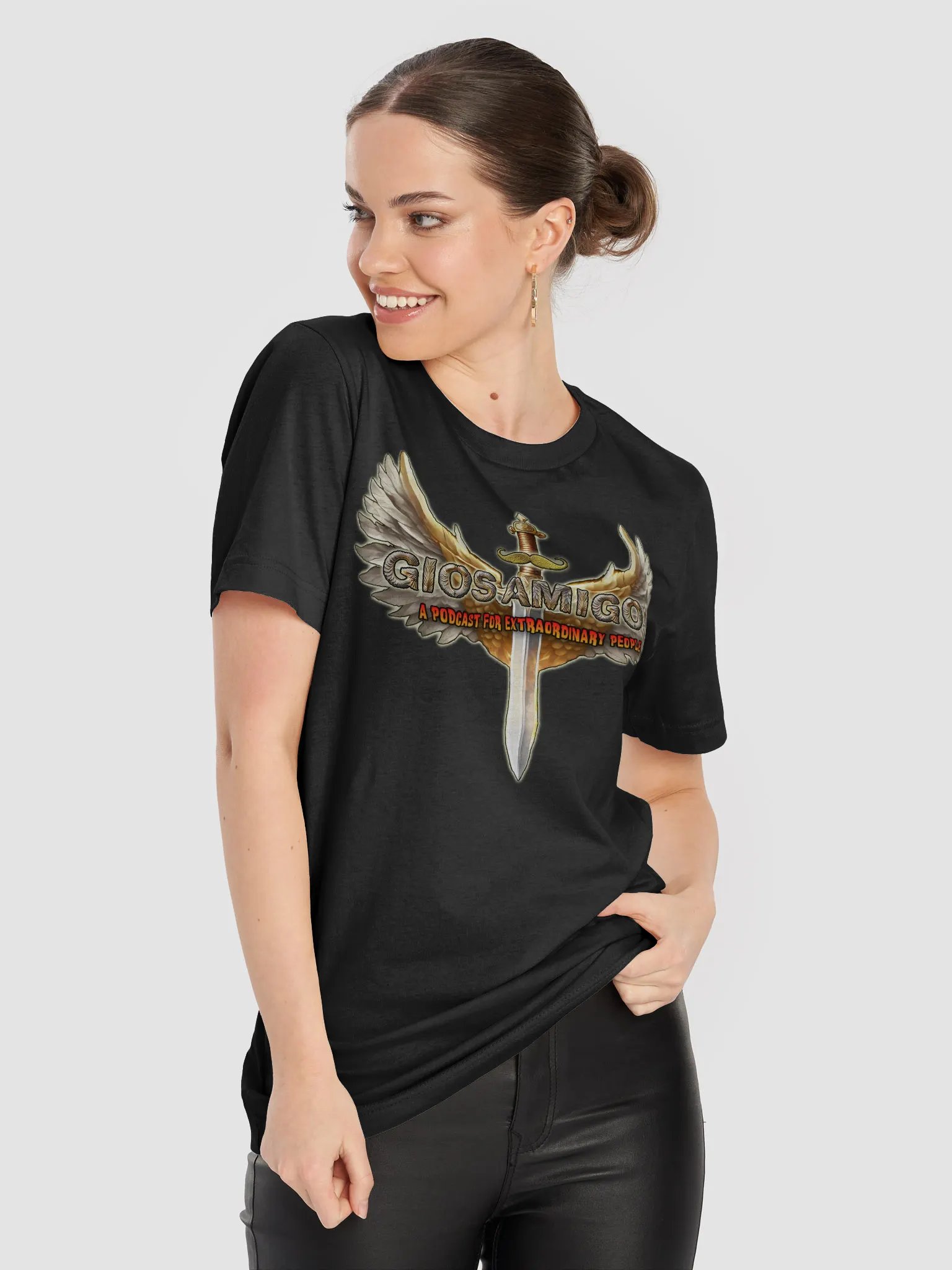 Winged Sword GIO'S AMIGOS Unisex T-Shirt product image (3)