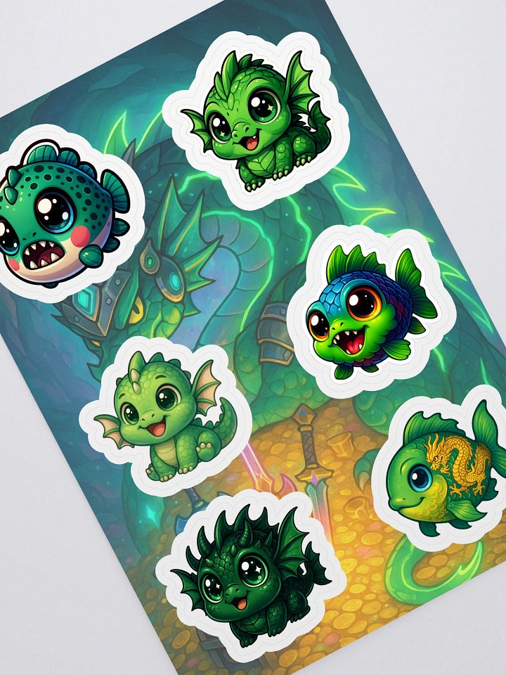 Forever Friend GrnDragon78 Sticker Sheet product image (1)