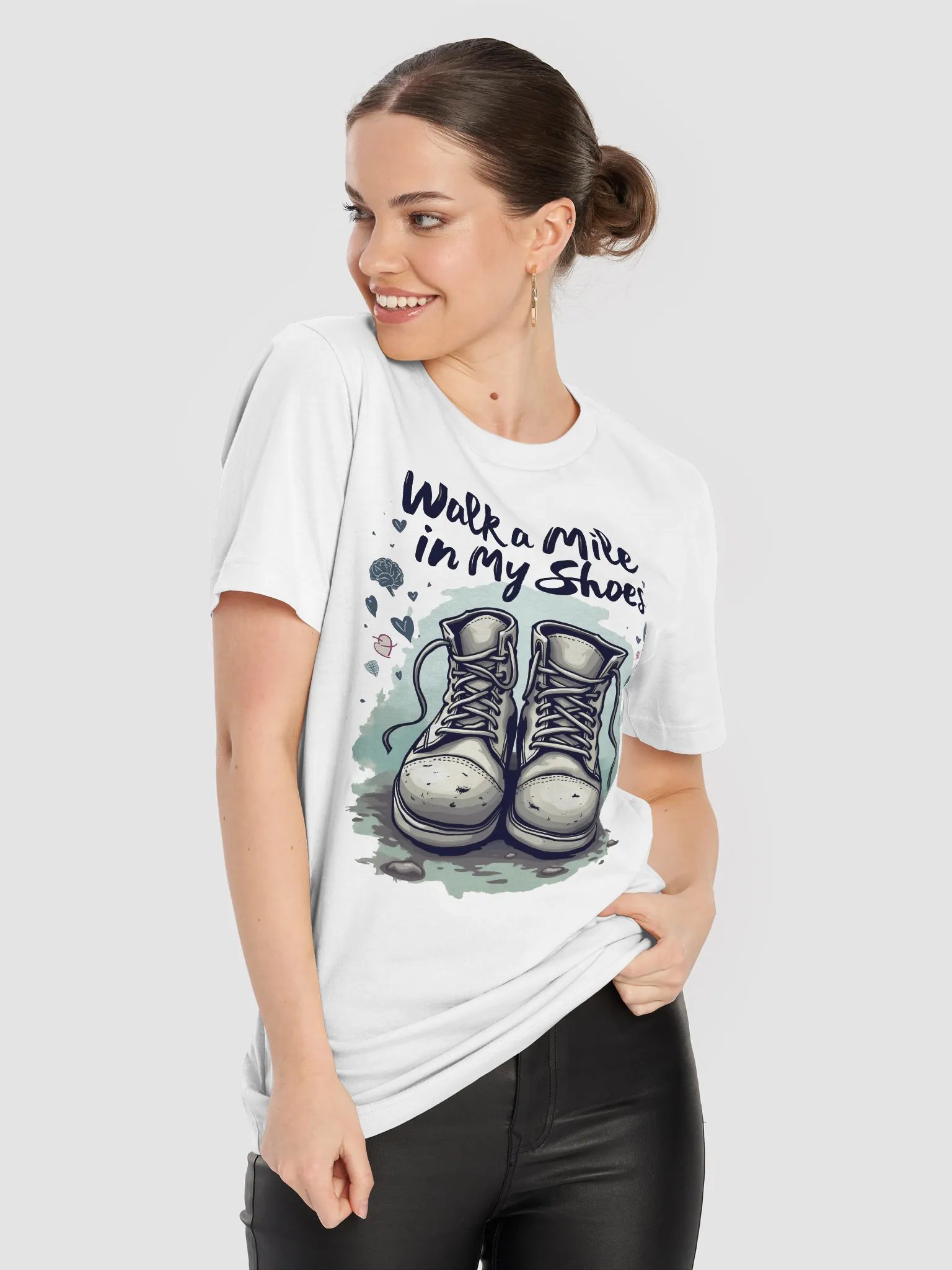 Walk a mile in my shoes T-Shirt product image (4)