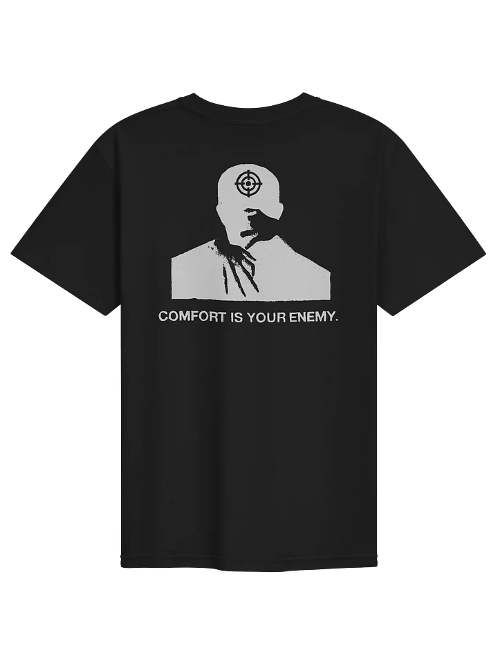 "COMFORT IS YOUR ENEMY" T-SHIRT (BLACK) product image (2)