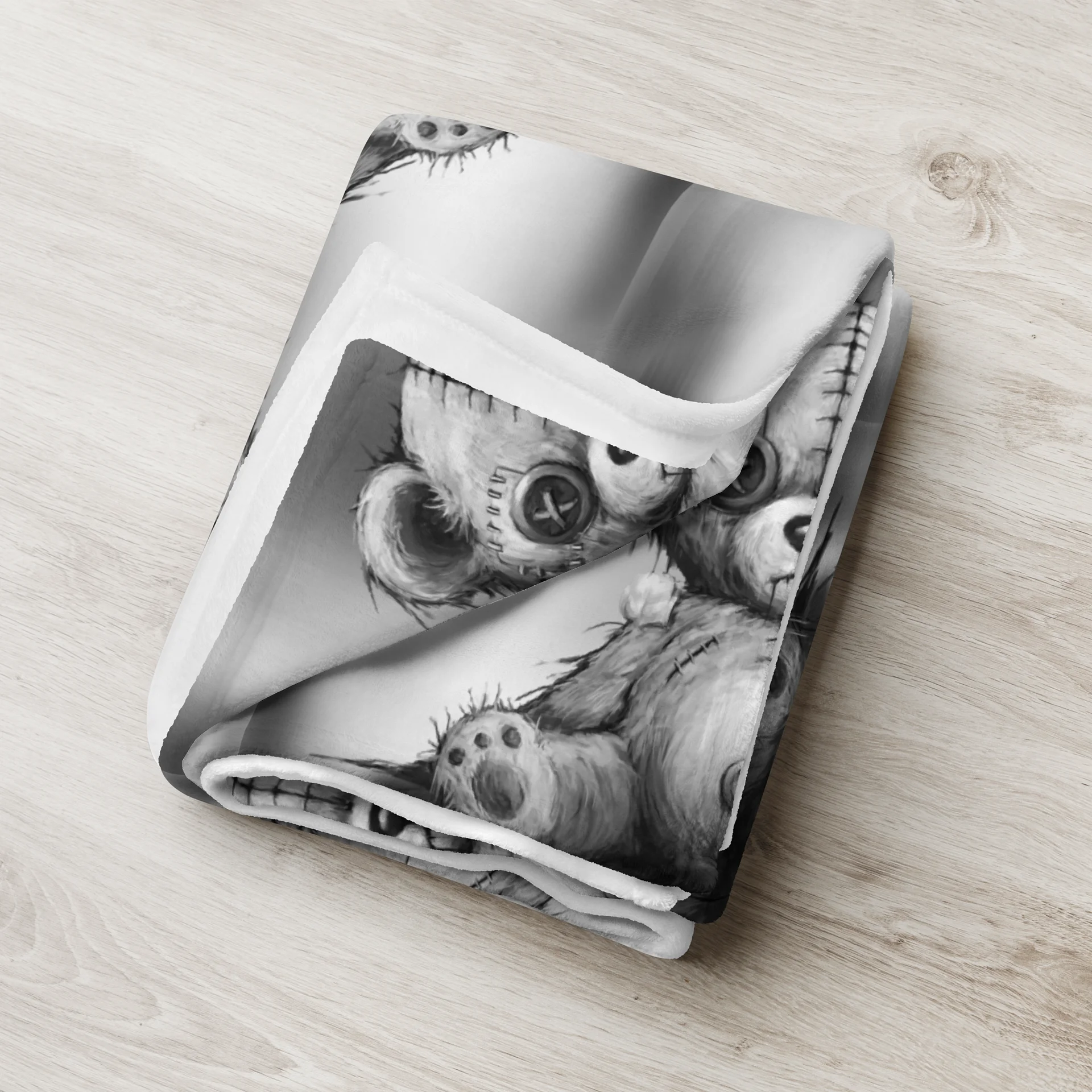 Anxiety Bear Spooky Blanket product image (8)