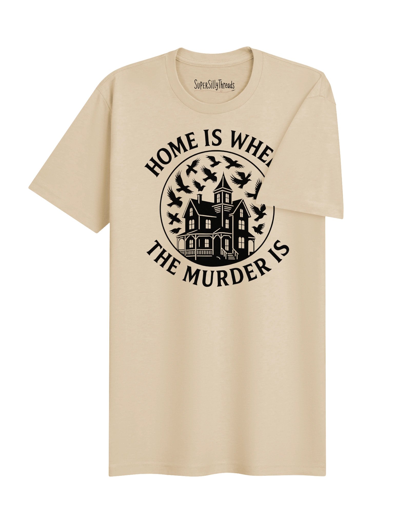 Home Is Where the Murder Is Crow Tee product image (4)