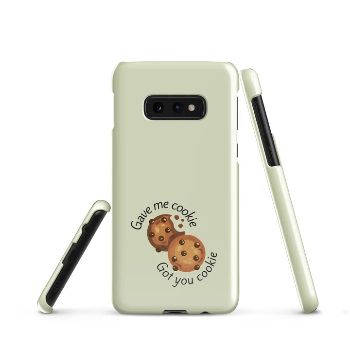 New Girl Cookie Quote Samsung Case – Snap Case for TV Comedy Fans product image (1)