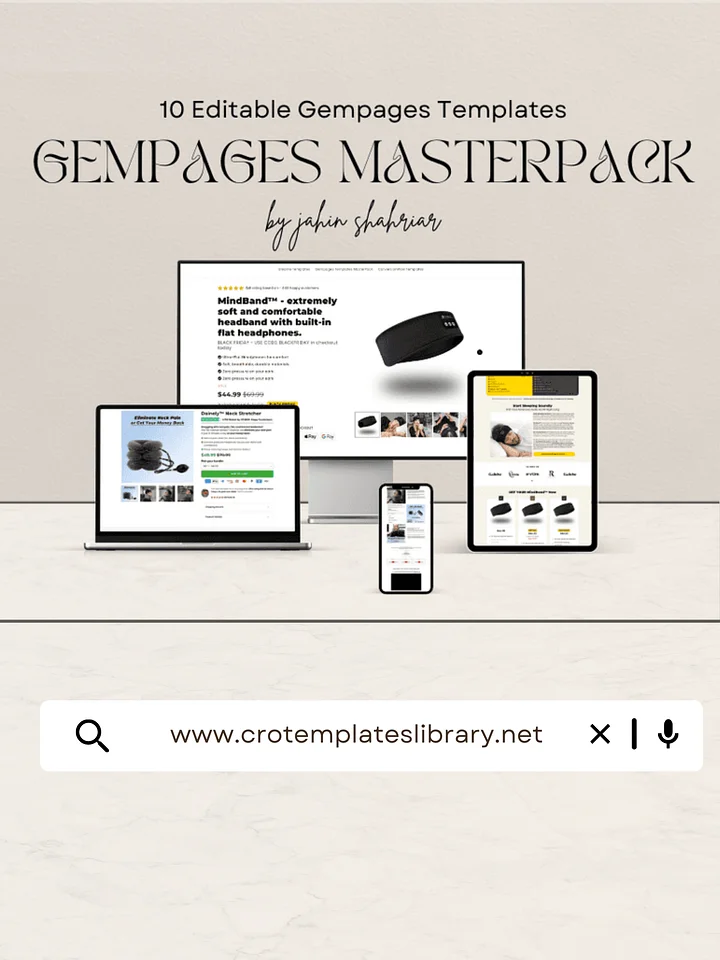 10 Gempages Templates MasterPack product image (1)