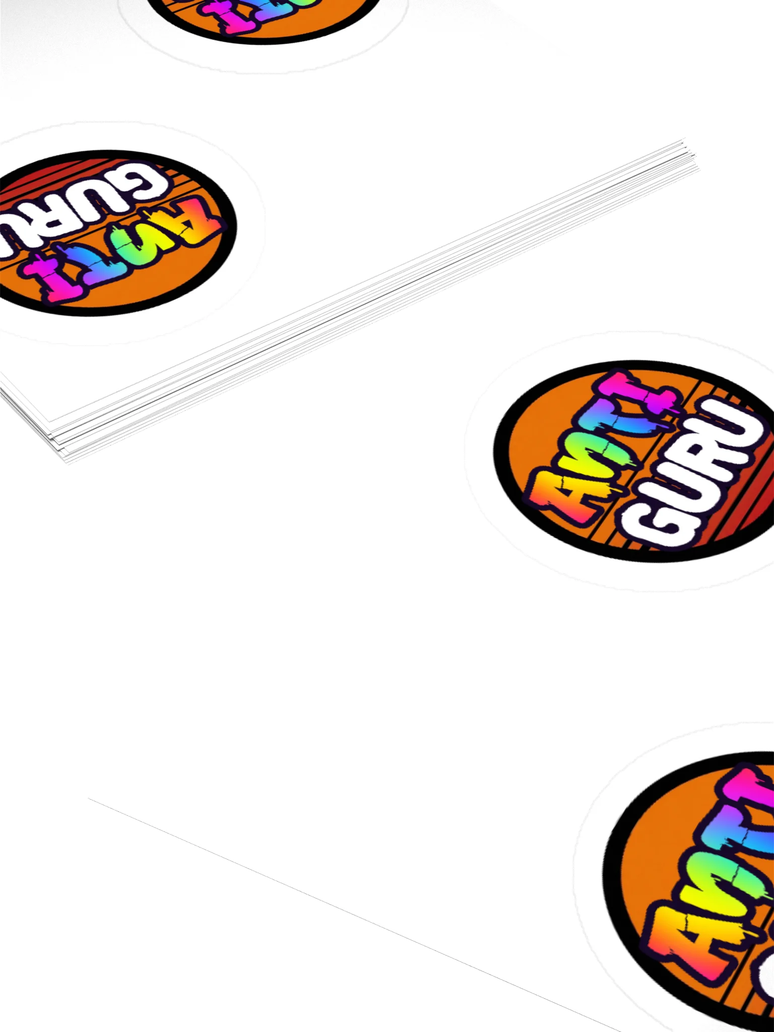 ANTIGURU FREE PUBLICITY STICKERS product image (10)