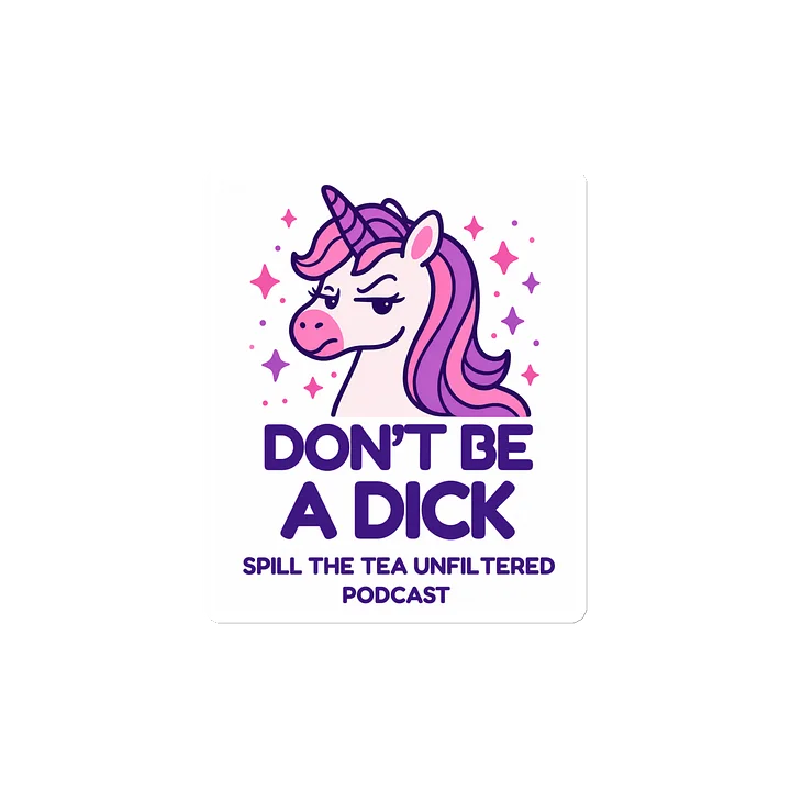 Don’t Be a Dick Unicorn Magnet product image (1)