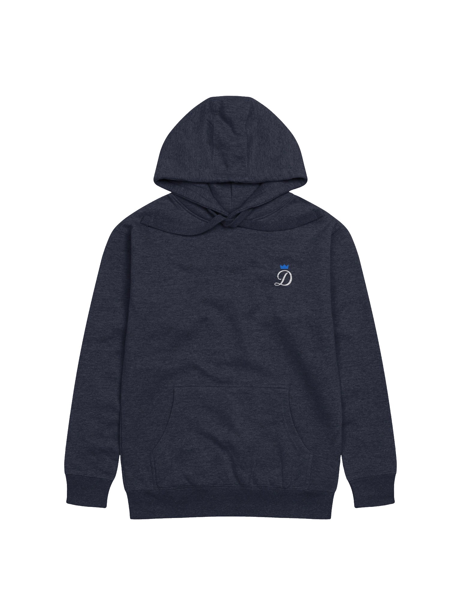 Dusking Blue Crown Hoodie (Embroidered) product image (3)