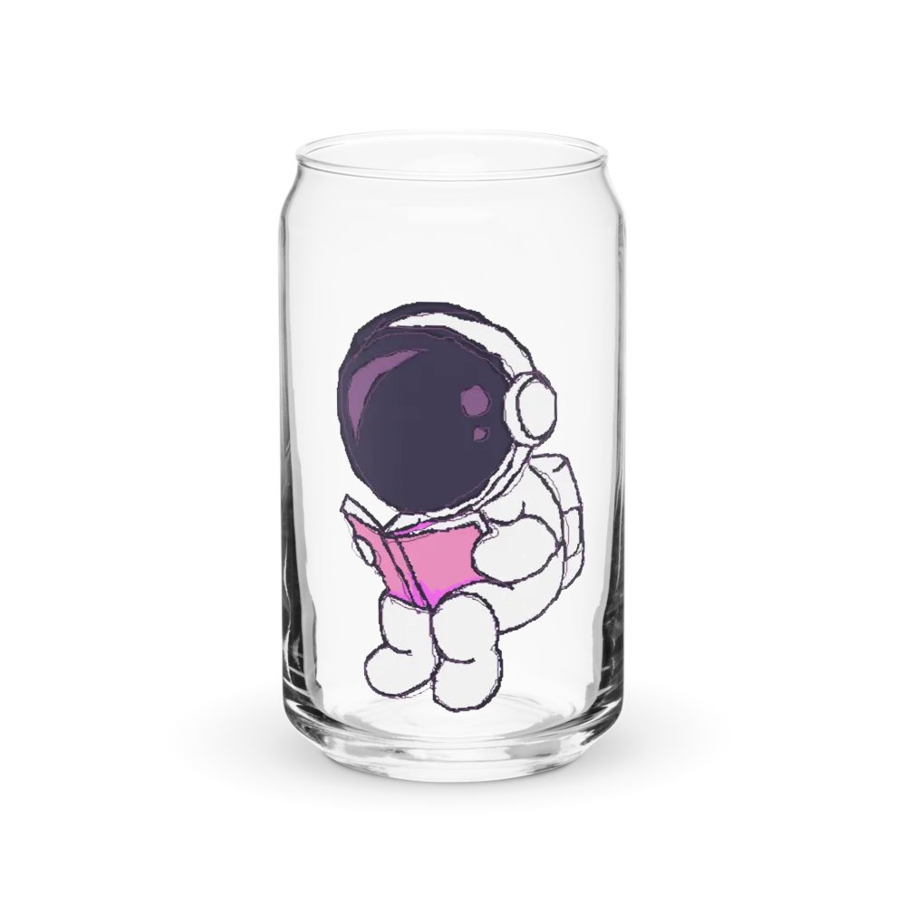 Reading Astronaut Can Glass product image (1)