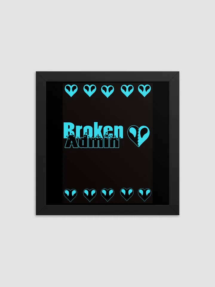 Broken Heart Stitched Edition Poster product image (1)