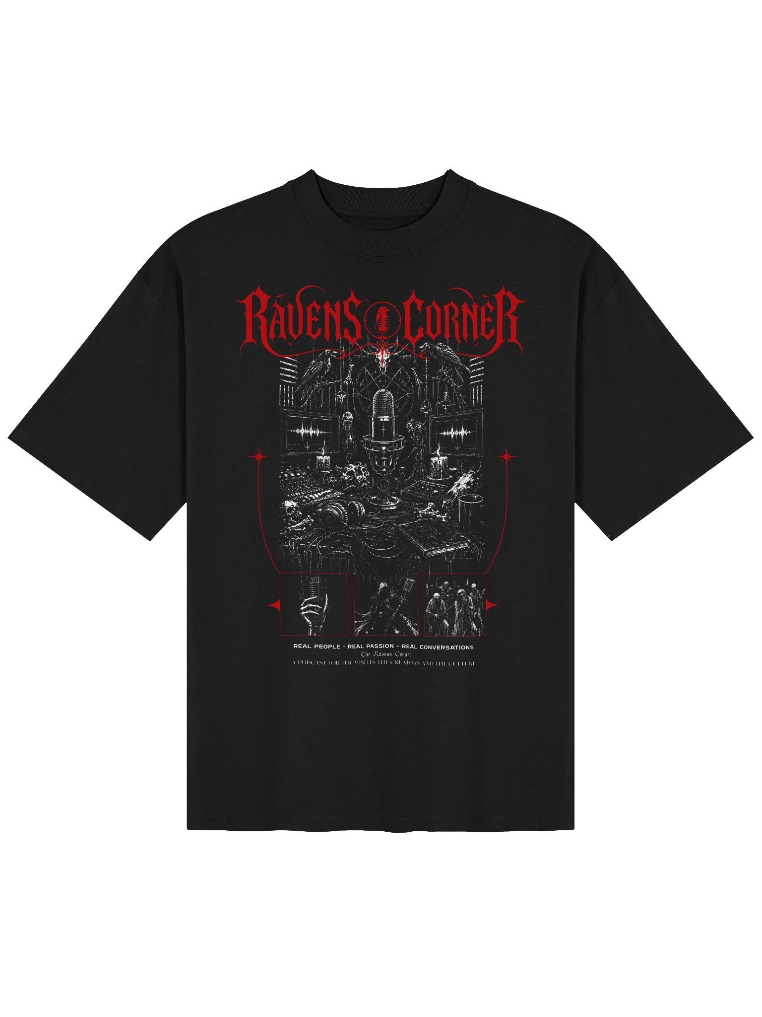 The Ravens Corner Oversized T - Shirt product image (1)